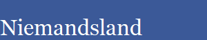 Niemandsland