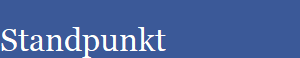 Standpunkt