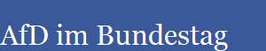 AfD im Bundestag