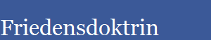 Friedensdoktrin