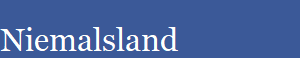 Niemalsland